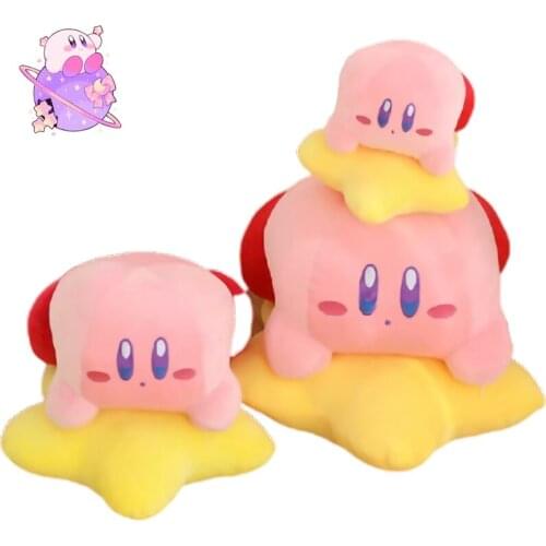 20/30/50 Cm Kawaii Kirby Star Soft Stuffed Plush Dolls Anime Peripheral Classic Characters Decor Pillow Kids Toys Girls Q Gift
