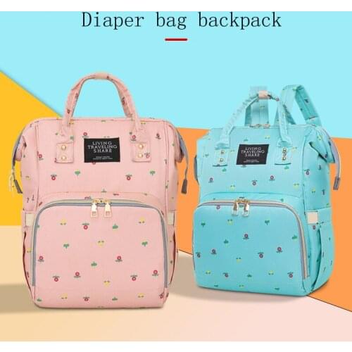 Fashion Mummy Bag Maternity Nappy Bag Travel Backpack Nursing Bag for Baby Care Large Capacity Bag