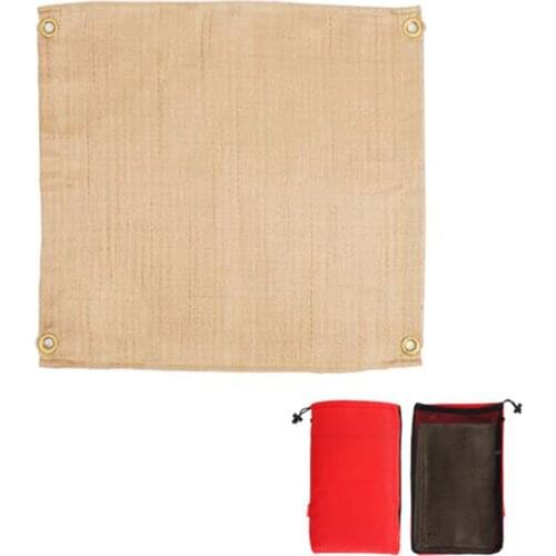 Fireproof Blanket Fiber Flame Retardant Pads Fire Pit Mat Picnic Anti-wear Outdoor Barbecue Oil-resistant Heat Insulation Pad