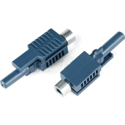 Free shipping 10PC Quality HFBR-4503Z/HFBR-4513Z Plastic optical fiber connector blue and Grey Option
