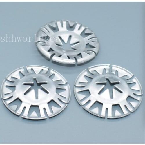 Shhworldsea 100PCS Hardware For Volkswagen & FOR Audi Auto Fastener Clips Car Snail Fastener metal Automotive Fastners Clip