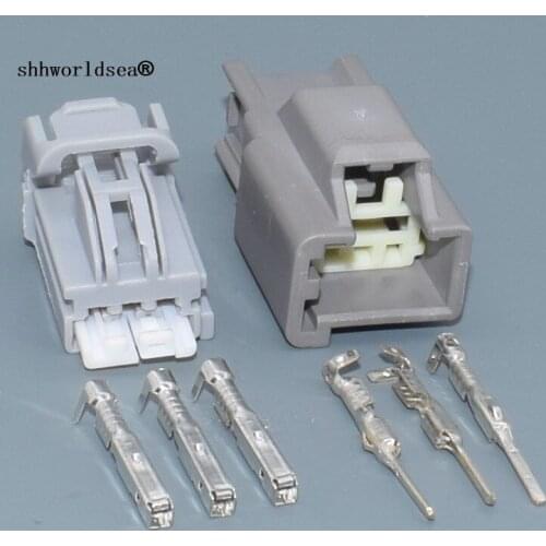 Shhworldsea 3 Pin Auto Electric FPlug Connector For Automotive Wiring Harness 7282-5539-40 7283-5539-40