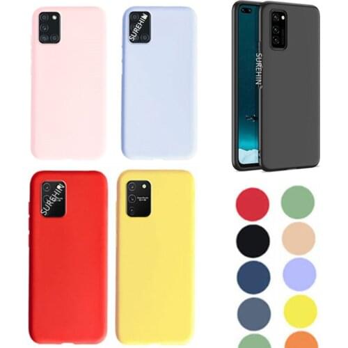 SUREHIN Silicone Cover For VIVO Y20S Case Matte Shockproof Silkprint Man Women Boy Girl Kids TPU Soft Case For VIVO Y20S Cover