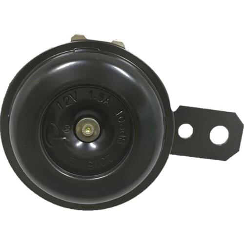 Universal Motorcycle ATV Electric Horn 12V 105db Waterproof Round Loud Speaker