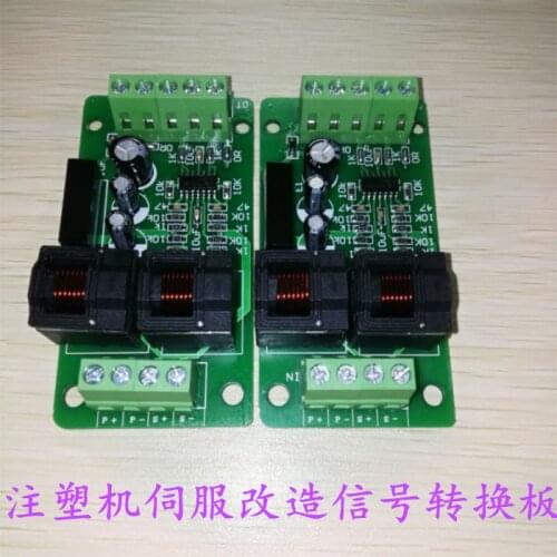 Conversion Plate of Injection Molding Machine 0-1a to 0-10v Current and Voltage Signal Conversion Plate Servo Energy-saving Tran