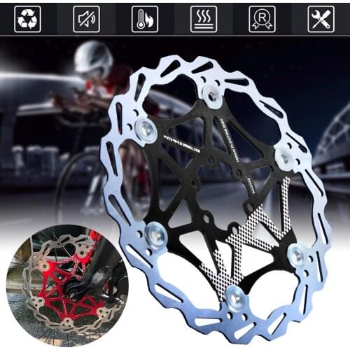 Bicycle Disc Brake MTB Disc Floating Brake Pads 160mm Hydraulic Brake Pad Floating Disc Bicycle Parts