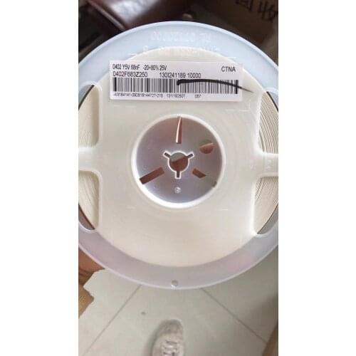 040F683Z250 0402 683Z Y5V 25V 1005 0402 68NF 0.068UF Supply a full range of capacitors in stock Professional component supplier