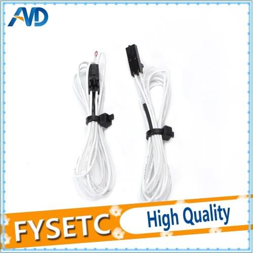 2pcs Prusa i3 mk2s/mk3 Heatbed Thermistor 3d Printer Parts For EinsyRambo Mainboard For Prusa i3 MK3