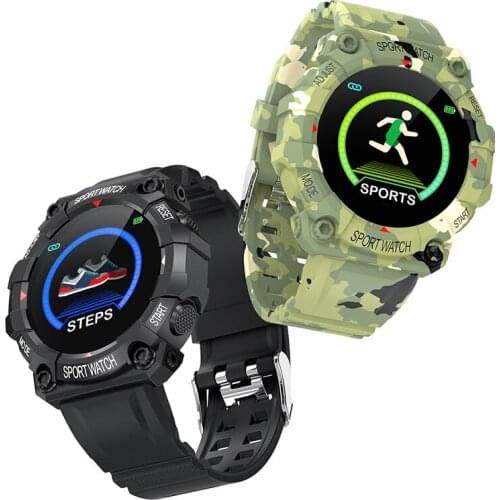 2021 FD68 Smart Watch Men Sport Bracelet Heart Rate Blood Pressure Multifunctional Intelligent Sports Watch