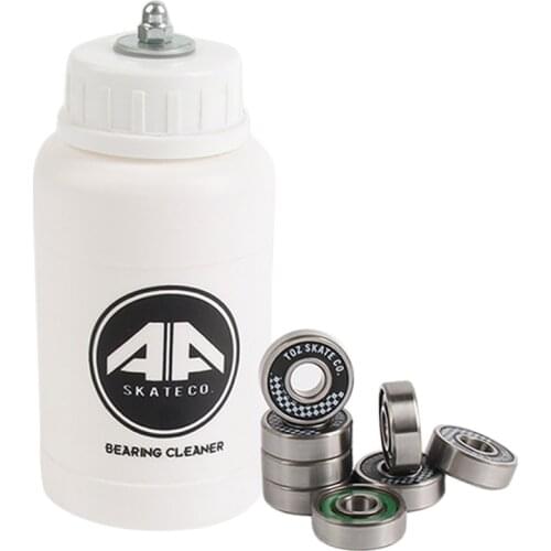 8 Pieces Skate Roller Inline Scooter Bearings with Bearing Cleaning Bottle - Premium Durable Portable Accessories