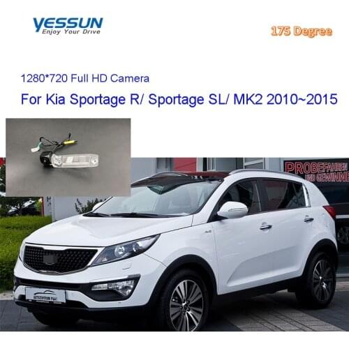 Car camera For Kia Sportage R/Sportage SL MK2 2010~2015 4Pin BMW cable Car Rear View Camera /HD Back Upcamera Reverse Camera