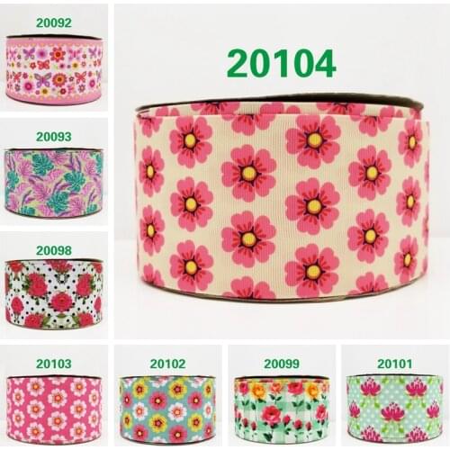 Free shipping 10 yards cartoon printed grosgrain ribbon 20092