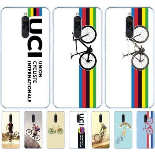 Case For redmi 8a 8 Case redmi note 8 9 PRO 8T 9S Case For xiaomi mi NOTE 10 PRO 9 lite POCO F2 Pro Bike Stripes World Road Race