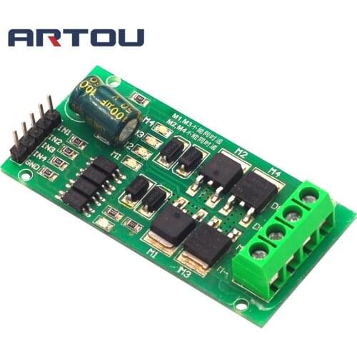 DC 5V-27V 5A DC Motor Driver Board Module Reversible Speed Control "H" Bridge PWM Signal Controller