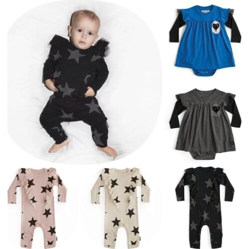 2021nununu autumn and winter boys and girls one-piece romper air-conditioning suit