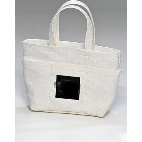 1/6 Scale Male And Female Soldiers Trend All-match Printing Portable Canvas Bag 12-inch Action Figure Scene Model Accessories