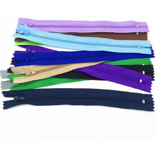 24Inch 60cm 2pcs Length Multipurpose Nylon Coil Zippers Tailor Sewing Craft U Pick