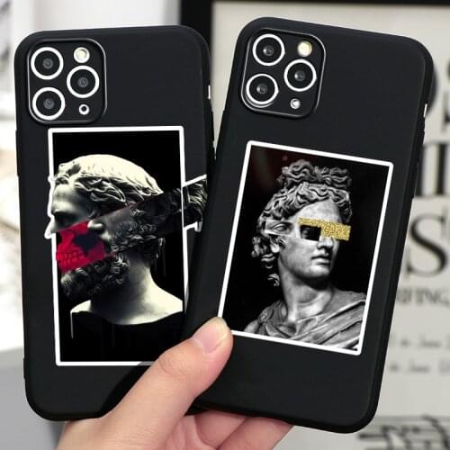 Fashion Spoof art painting Phone case For iPhone SE 2020 XR X XS 11 Pro Max 5 5S 6 S 6S 7 8 Plus 12 Pro Max 12 mini Case Cover