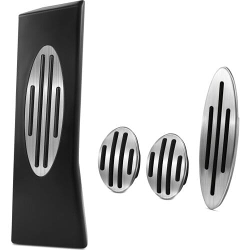 Gas Fuel Clutch Brake Foot Rest Pedal Pads Cover for Mini Cooper One Hatch Hardtop Countryman JCW R56 R60 R61 F54 F55