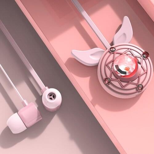 Hanging Neck In-Ear Bluetooth Headset Wireless Bluetooth With Neckband Sports Noise Reduction Headphones Girl Hanging Neck Pink