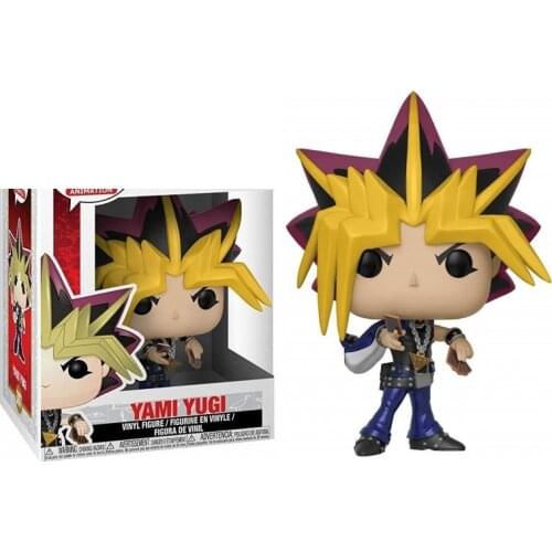 Original Game Yu-Gi-Oh Yami Yugi 387#10cm Vinyl Action Figure Limited Edition Model Toys for Children