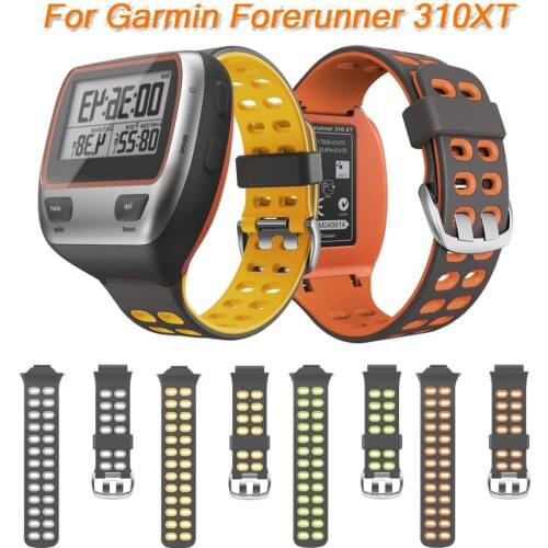 Watchband for Garmin Forerunner 310XT Bracelet Sport Silicone Replacement smart watch for Forerunner 310 XT Wrist Straps Correa