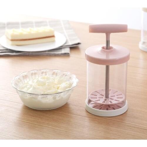 Manual Milk Frother Foam Maker Coffee Milk Double Mesh Milk Creamer Foamer Grreen Kitchen Accessories Gadget Tools Free shipping