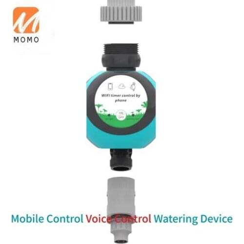 Voice Control Wifi Mobile Phone Remote Water Proof Water Timer For Smart Home Irrigation
