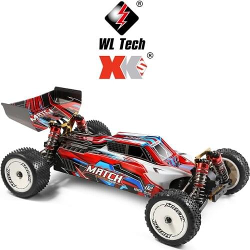 Wltoys 104001 RTR 1/10 4WD 45km/h RC Car 2.4G Remote Control Racing Car Drift High Speed Off-Road Climbing Metal Vehicles Toys