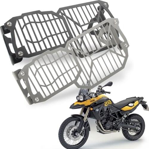 Motorcycle Headlight Lamp Grill Protector Guard Cover For BMW F650GS F700GS F800GS 2017 2018 17 18 Stainless Steel