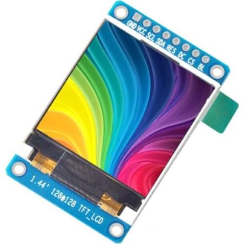 1.44 inch LCD screen module 128*128 SPI interface 1.44 inch TFT LCD SPI serial port module TFT color screen st7735