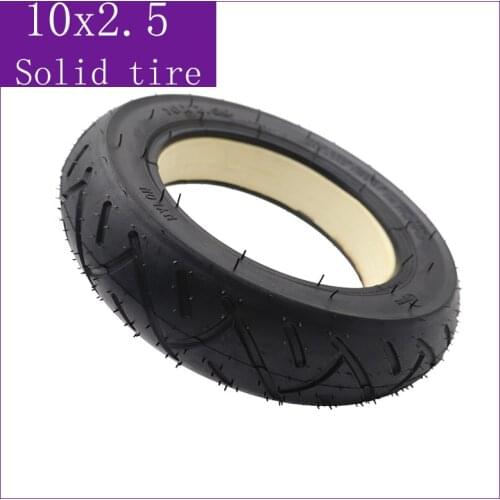 10x2.50 Tire 10x2.5 tubeless solid tire for Quick 3 ZERO 10X Inokim OX Folding Electric Scooter 10 inch Electric vehicle Scooter
