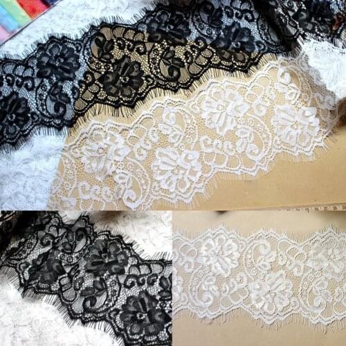 30meters 11cm Eyelash lace ribbon DIY Handmade accessories Garment needlework sewing Dress edge Underwear decoration 314