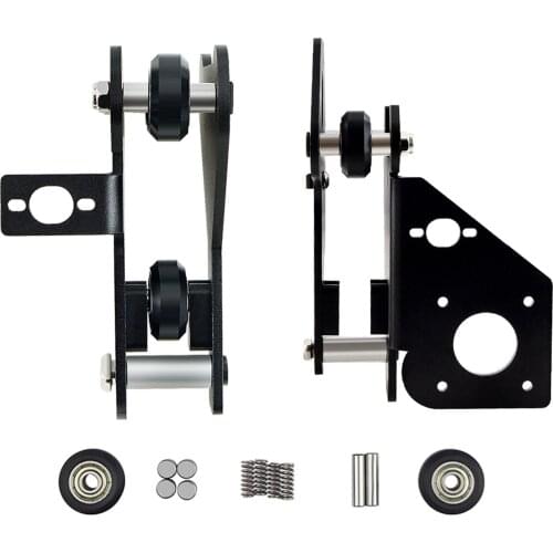 3D Printer Parts Z Axis Adaptive Tackle Kit Dual Z Axis Upgrade Plate Kit Aluminum Dual Extrusion Mount for Creality Ender 3