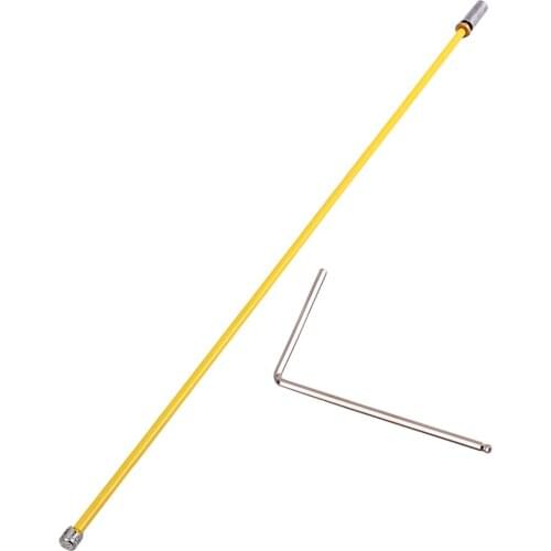 2 Way Adjustment Truss Rod 456mm Double Course Truss Rod for Guitar with Wrench (Yellow)