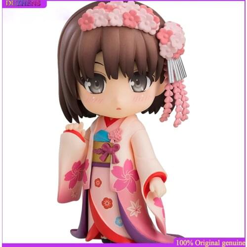 How to Raise a Boring Girlfriend Katou Megumi #1114 Q version figma PVC Action Figure Anime Figure Model Toys Figure Doll Gift