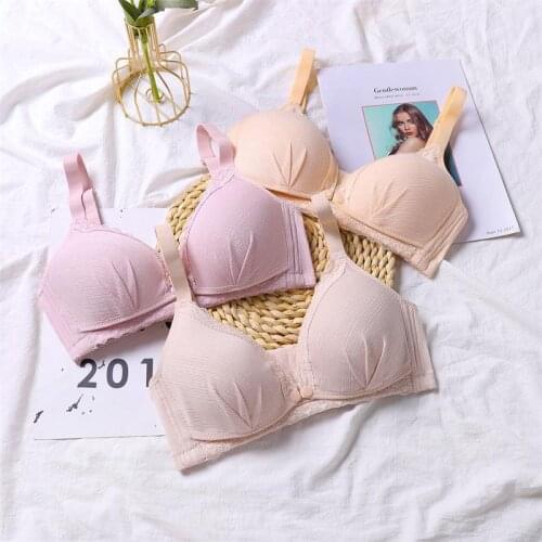 Cotton Maternity Breastfeeding Bra Nursing Feeding Bra Underwear Clothes for Pregnant Women Soutien Gorge Allaitement