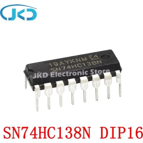 10pcs SN74HC138N 74HC138N 74HC138 DIP-16 New IC