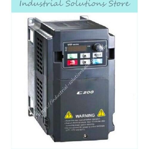 Inverter C200 Series VFD015CB43A-20 3Phase 380V 1.5KW 2HP 0~600Hz New Original