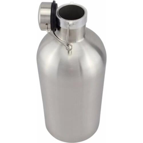 64oz Insulated Stainless Steel Beer Growler - Vacuum Sealed Double Wall Swing Top Beer Bottle