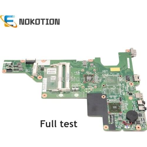 NOKOTION NEW 657324-001 for HP COMPAQ CQ43 CQ57 435 635 laptop motherboard with Processor onboard DDR3