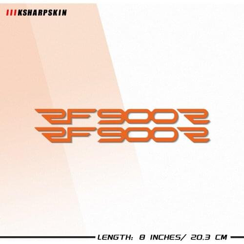 New Motorcycle Stickers Body Reflective Waterproof Body fuel tank logo sticker Kit For SUZUKI RF900R sign decal