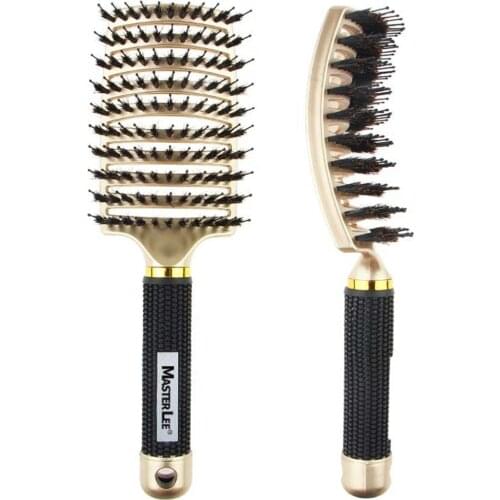 Plastic Hair Comb Anti-static Hairdressing Massage Comb Salon Home Brush Wet Curly Detangle Hair Brush for Salon Hairdressing