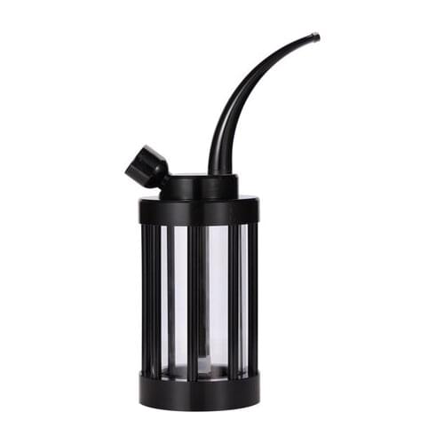 SANDA Portable Glass Metal Hookah Pipe Cigarette Holder (Cigarette / Tobacco,) Water Filtration Tar Content 244g