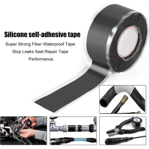 Silicone Tapes Waterproof Repair Protective Tapes Self Fusing Sealing Adhesive Easily Carrying Lightweight Gadgets