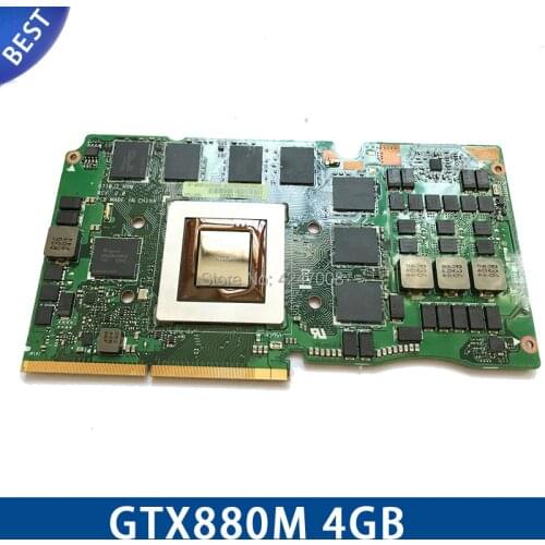 Brand NEW For Laptop ASUS G750J G750JZ G750JS G750JH G750JW GTX880M GTX 880M N15E-GX-A2 Video Display Graphic card