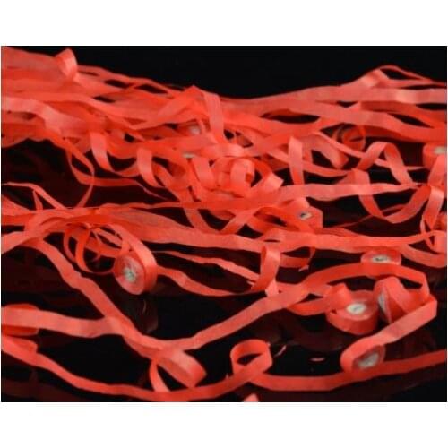 15pcs/Pack Red Throw Streamers Spider Thread 30 Heads Magic Tricks Magic Props Accessories Stage For Professional Magicians