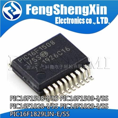 10pcs PIC16F1508-I/SS PIC16F1509-I/SS PIC16F1828-I/SS PIC16F1829-I/SS PIC16F1829LIN-E/SS TSSOP