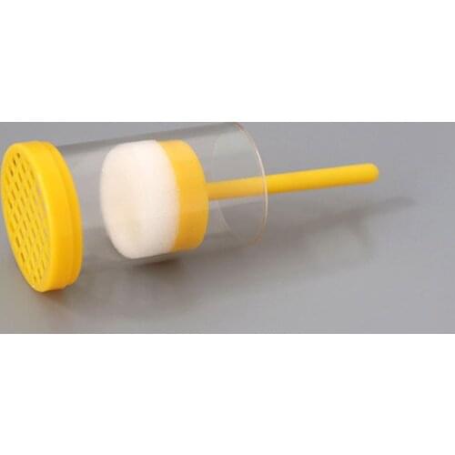 10pcs Queen bee marking bottle Plastic queen bee marker Portable queen bee cage Beekeeping tools Yellow marking bottle