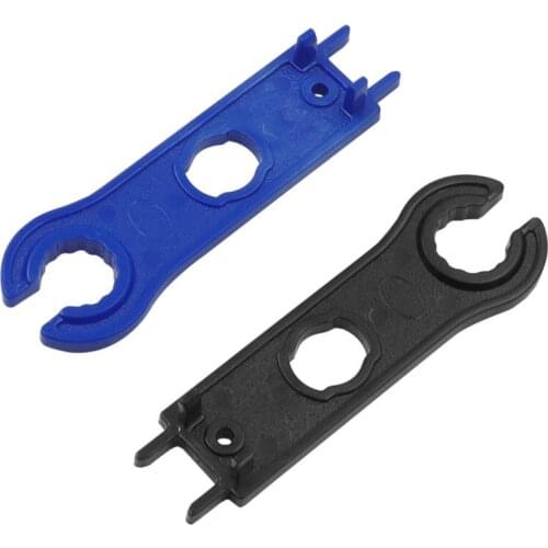 5Pcs Black Blue ABS Plastic Pocket Solar Panel Connector Disconnect Tool Spanners Wrench